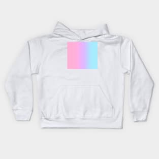 Pink Purple and Blue Pastel Gradient 2 Kids Hoodie